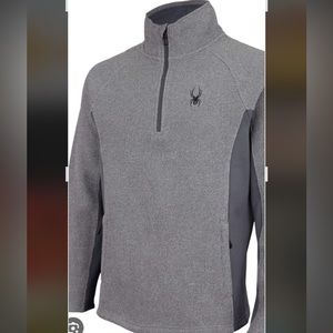 Spyder Gray Quarter-Zip Pullover/Jacket